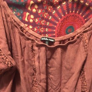 Charlotte Russe off shoulder shirt